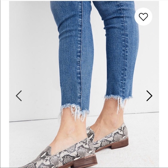 Madewell 9” high rise skinny crop deconstructed 31 - Picture 2 of 8